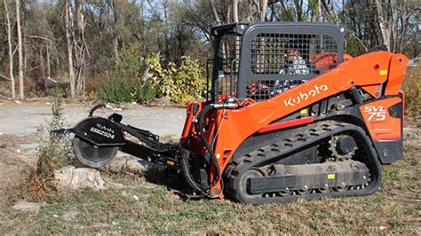 stump grinder attachment for kubota skid steer|kubota stump grinder attachment price.